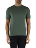VERDE | Maglia manica corta in cotone ultrafine
