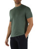 VERDE | Maglia manica corta in cotone ultrafine