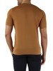 MARRONE CHIARO | Maglia manica corta in cotone ultrafine