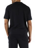 Dunkelblau | Kurzarm-Sweatshirt Second Skin