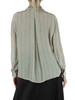GRIGIO | Camicia in viscosa CAITLIN con strass e borchie