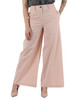 ROSA | Pantalone gamba larga in misto cotone