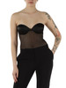 NERO | Body in tulle logato