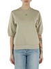 BEIGE | Felpa manica corta in misto cotone