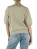 BEIGE | Kurzarm-Sweatshirt aus Baumwollmischung