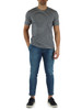 BLAU | Gestreiftes GREAT T-Shirt aus Baumwolle und Viskose