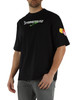 NERO | T-shirt oversize in cotone WTF SKULL