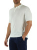 WEISS | Polo aus Baumwolljersey FIVE26