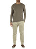 TORTORA | Maglia girocollo in cotone FLIP26