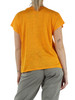 Hellorange | V-Ausschnitt T-Shirt aus Leinen ARENDAL