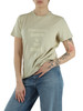BEIGE | RONDA T-Shirt aus Flammgarn-Baumwolle
