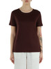 MARRONE | T-shirt in lino LANE