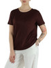 MARRONE | T-shirt in lino LANE