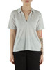 GRIGIO CHIARO | Polo derby in lino TROMS
