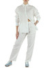 BIANCO | Pantaloni in lino con coulisse INDI