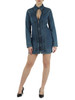 BLAU | LIU JO feat. ELODIE: Kurzes Kleid aus Denim