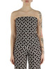 NERO | Top a fascia in viscosa stretch