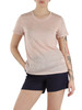 ROSA | Leinen-T-Shirt mit gesticktem Frontlogo