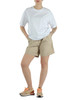 BEIGE | Shorts aus Tencel und Baumwolle mit Falten