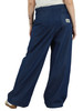 BLAU | Weit geschnittene Hose aus leichtem Denim
