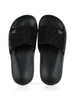 NERO | Ciabatte SLIPPERS STRASS BEACH