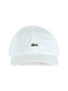BIANCO | Cappellino in cotone con patch logo frontale