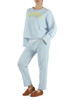 CELESTE | Pantaloni sportivi in cotone garzato