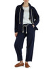 BLU SCURO | Pantalone sportivo balloon in cotone