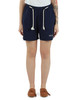 BLU SCURO | Pantaloncini sportivi in cotone
