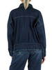 BLU | Giacca in denim con arricciatura posteriore