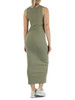 SALVIA | Abito lungo in cotone a costine