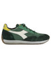 GRÜN | HERITAGE: Sneakers EQUIPE DIRTY SW EVO aus Leder und Stoff