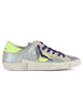 ARGENTO | Sneakers glitterate PRSX LOW