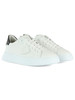 BIANCO/NERO | Sneakers in pelle TEMPLE LOW