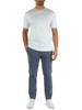 BIANCO | T-shirt slim fit in cotone mercerizzato