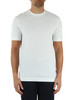 BIANCO | T-shirt in cotone mercerizzato con motivo decorativo