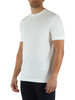 BIANCO | T-shirt in cotone mercerizzato con motivo decorativo