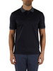 BLU SCURO | Polo slim fit in cotone mercerizzato