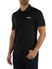 NERO | Polo slim fit in tessuto tecnico stretch