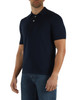 BLU SCURO | Polo regular fit in crepe cotton