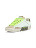 BIANCO | Sneakers DISTRESSED in pelle effetto vintage