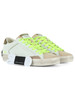 BIANCO | Sneakers DISTRESSED in pelle effetto vintage