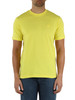 GIALLO | T-shirt in cotone con patch logo frontale