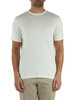OFF WHITE | Maglia manica corta in seta e cotone