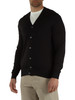 NERO | Cardigan in seta e cotone