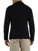 BLU SCURO | Cardigan doppiopetto in misto cotone
