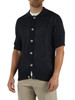 BLU | Cardigan manica corta in misto cotone e lino