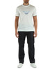 OFF WHITE | T-shirt slim fit in lyocell e cotone