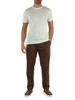OFF WHITE | T-shirt girocollo in lino