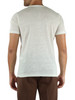 OFF WHITE | T-shirt girocollo in lino